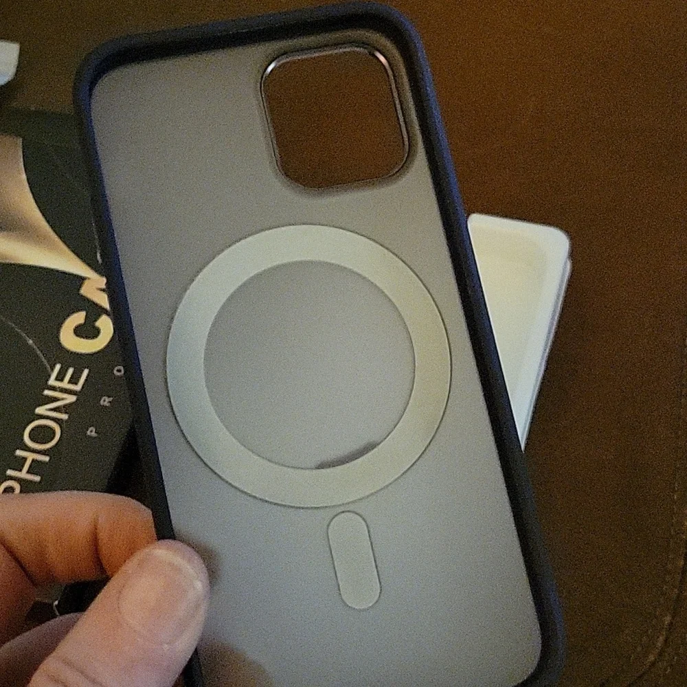iPhone 12/12 Pro 6.1 Case with Purple Ring Holder